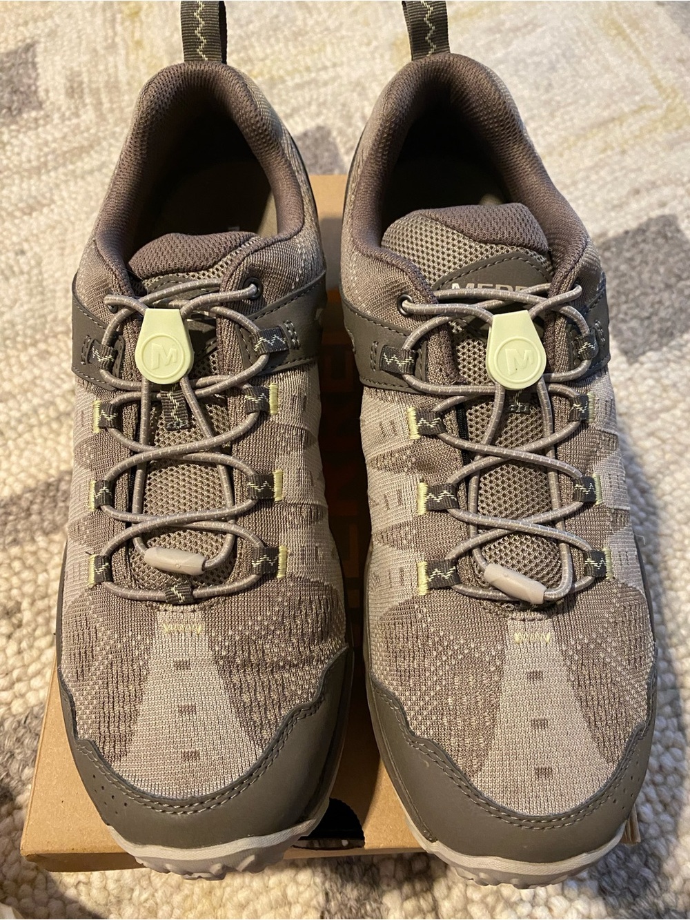 Merrell Accentor 3 E-Mesh Men's Gray Trail Sneakers 12 M
